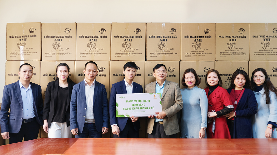 Mạng xã hội Gapo trao tặng 80.000 khẩu trang y tế - 2 Mạng xã hội Gapo trao tặng 80.000 khẩu trang y tế - 2