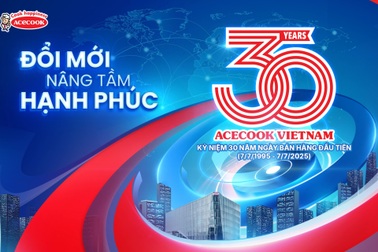 30 năm Acecook Việt Nam: Câu chuyện ẩm thực và niềm hạnh phúc tạo nên từ thương hiệu