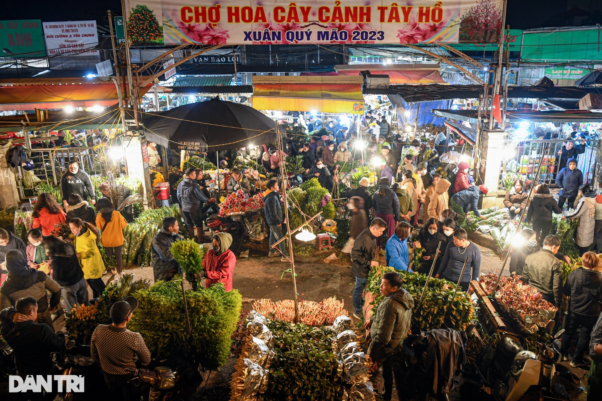 Đông nghịt người chen chân giữa đêm mua bán tại chợ hoa lớn nhất Hà Nội - 6 Đông nghịt người chen chân giữa đêm mua bán tại chợ hoa lớn nhất Hà Nội - 6