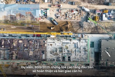 Dự án Sun Group Hà Nam thi công thần tốc, bàn giao nhà sau 8 tháng