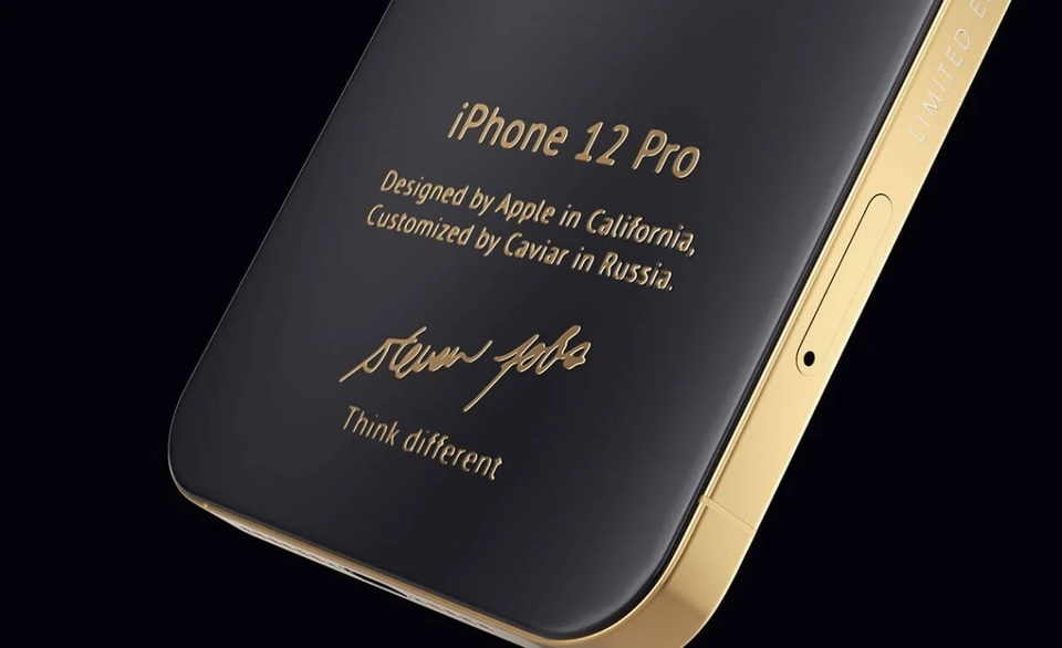 iPhone 12 phiên bản Steve Jobs, giá gần 10.000 USD - 6 iPhone 12 phiên bản Steve Jobs, giá gần 10.000 USD - 6