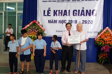 Lễ khai giảng ở ngôi trường “đặc biệt” tại Khánh Hòa