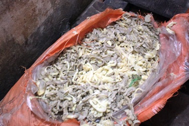 Nghệ An: Lại phát hiện 35 tấn măng có giòi