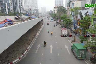 Gấp rút hoàn thiện đường vành đai 2 dưới thấp đoạn Đại La - Minh Khai