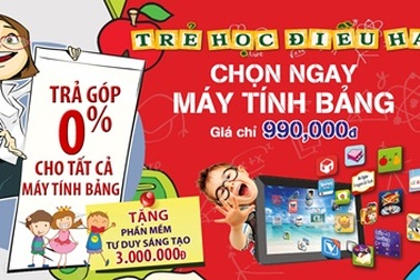 Mua máy tính bảng trả góp 0% tại FPT Shop