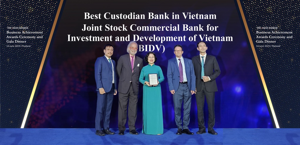 BIDV nhận giải thưởng Ngân hàng lưu ký - giám sát tốt nhất Việt Nam - 1 BIDV nhận giải thưởng Ngân hàng lưu ký - giám sát tốt nhất Việt Nam - 1