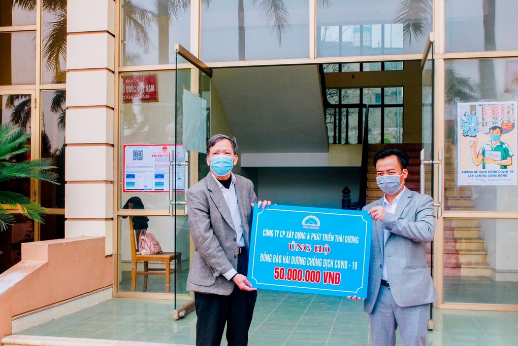 Công ty xây dựng Thái Dương ủng hộ vùng dịch Covid-19 tại Hải Dương - 2 Công ty xây dựng Thái Dương ủng hộ vùng dịch Covid-19 tại Hải Dương - 2