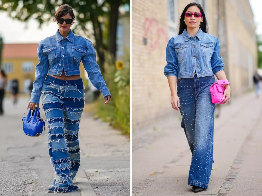 Phối đồ denim từ đầu đến chân thế nào để trông sành điệu? - 7 Phối đồ denim từ đầu đến chân thế nào để trông sành điệu? - 7