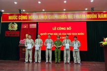 Hà Nội công bố quyết định đặc xá cho 139 người