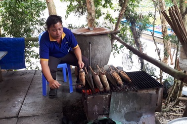 Hoà mình vào thiên nhiên trên cây cầu tình yêu trong rừng tràm Trà Sư