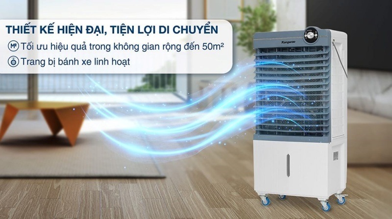 Đánh giá quạt điều hòa Kangaroo KG50F103 liệu có đáng 'đồng tiền bát gạo'?