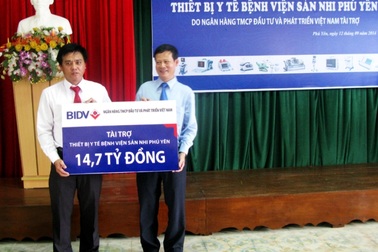 Gần 15 tỷ đồng hỗ trợ thiết bị y tế hiện đại cho bệnh viện Sản – Nhi