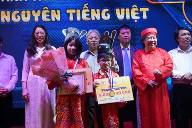 Học sinh Phú Thọ, Bắc Ninh được vinh danh là Trạng Nguyên Tiếng Việt