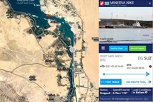 Một tàu dầu lại mắc cạn, kênh đào Suez ùn tắc cục bộ