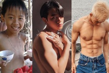 Cậu bé gầy gò bất ngờ khoe ảnh dậy thì thành công hóa "hot boy" 6 múi