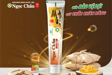 Kem đánh răng Ngọc Châu đạt Top 1 Hàng Việt Nam được người tiêu dùng yêu thích