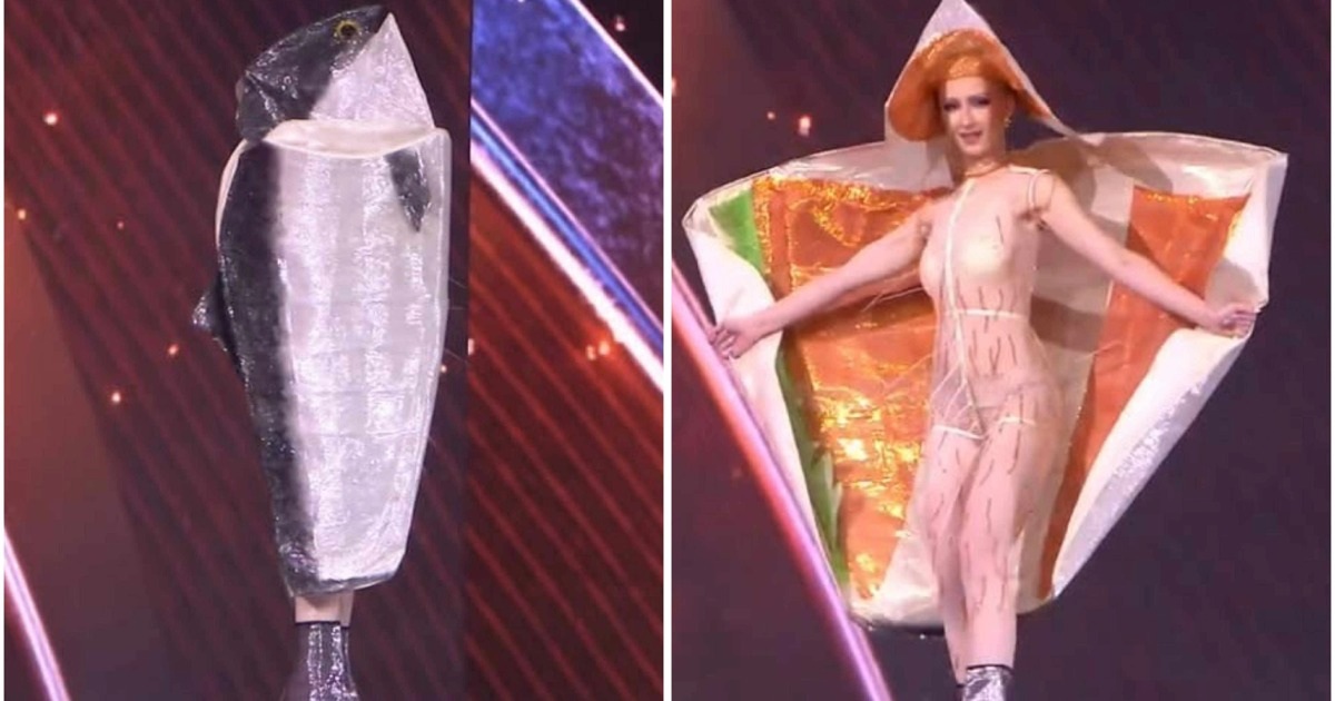 Màn biến hình độc lạ của người đẹp Na Uy gây sốt Hoa hậu Hoàn vũ 2025