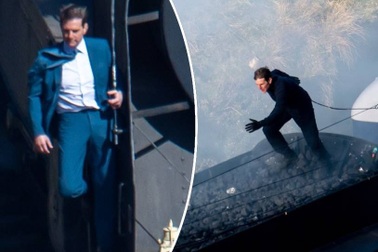 U60, Tom Cruise vẫn đang... nhảy máy bay, đu tàu hỏa
