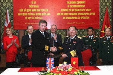  Việt Nam và Anh tăng cường quan hệ quốc phòng 