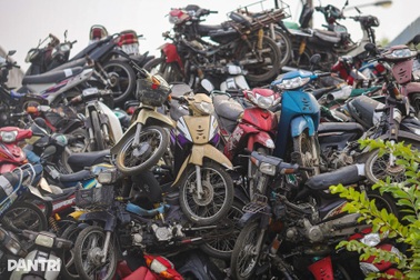 Sắp đấu giá hơn 1.200 xe máy vi phạm, giá từ 370.000 đồng/chiếc