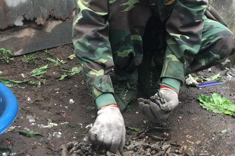 Gom được hơn 3 tấn đầu đạn trong vụ nổ kinh hoàng tại Bắc Ninh