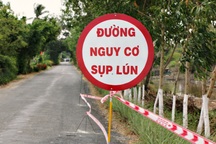 Kiên Giang công bố tình huống khẩn cấp do sạt lở ở U Minh Thượng