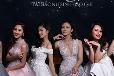 Top 10 nữ sinh cạnh tranh vương miện Hoa khôi trường Báo