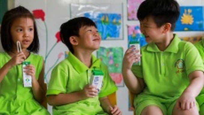 Sữa học đường sẵn sàng cho học sinh tựu trường năm học mới