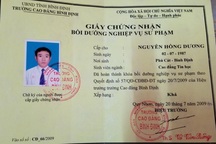 Hàng trăm giáo viên bị loại thi tuyển viên chức do giấy chứng nhận nghiệp vụ sư phạm?