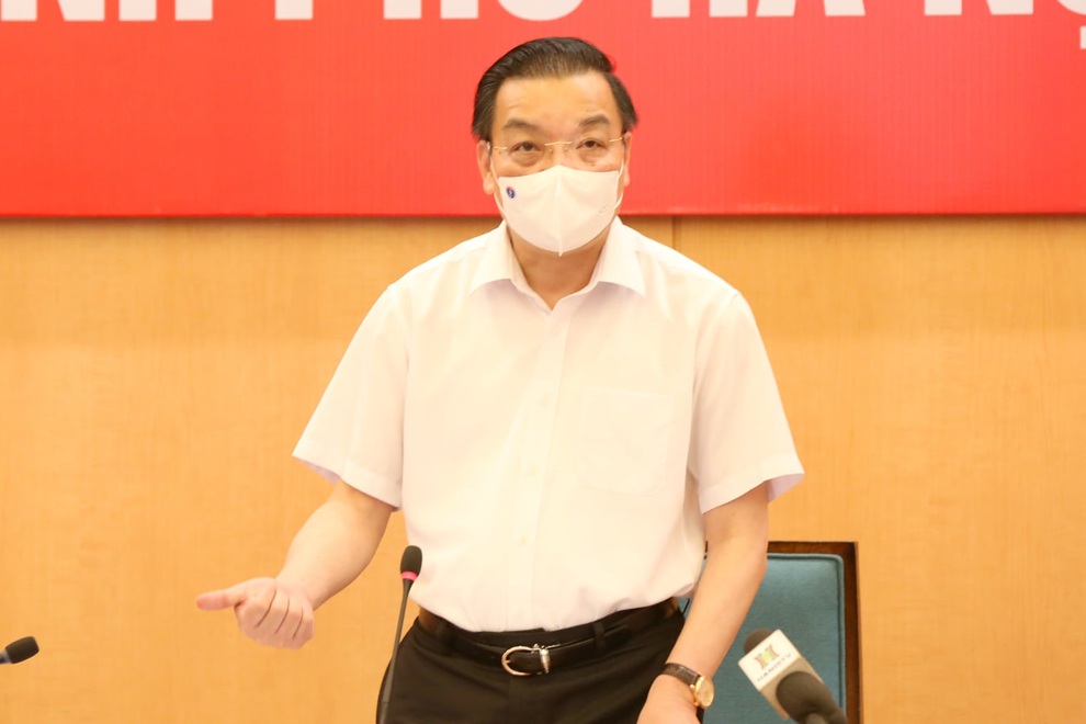 Chủ tịch Hà Nội: Nơi nguy cơ cao được áp dụng biện pháp phòng dịch mạnh hơn - 1 Chủ tịch Hà Nội: Nơi nguy cơ cao được áp dụng biện pháp phòng dịch mạnh hơn - 1