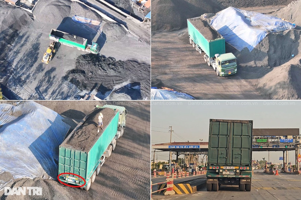 Vụ xe container khác lạ ở Hải Dương: Xử phạt một chủ xe - 1 Vụ xe container khác lạ ở Hải Dương: Xử phạt một chủ xe - 1
