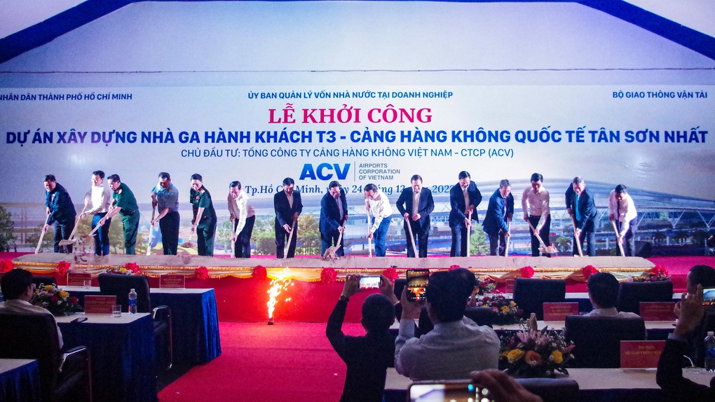 Khởi công Nhà ga T3 sân bay Tân Sơn Nhất - 1 Khởi công Nhà ga T3 sân bay Tân Sơn Nhất - 1