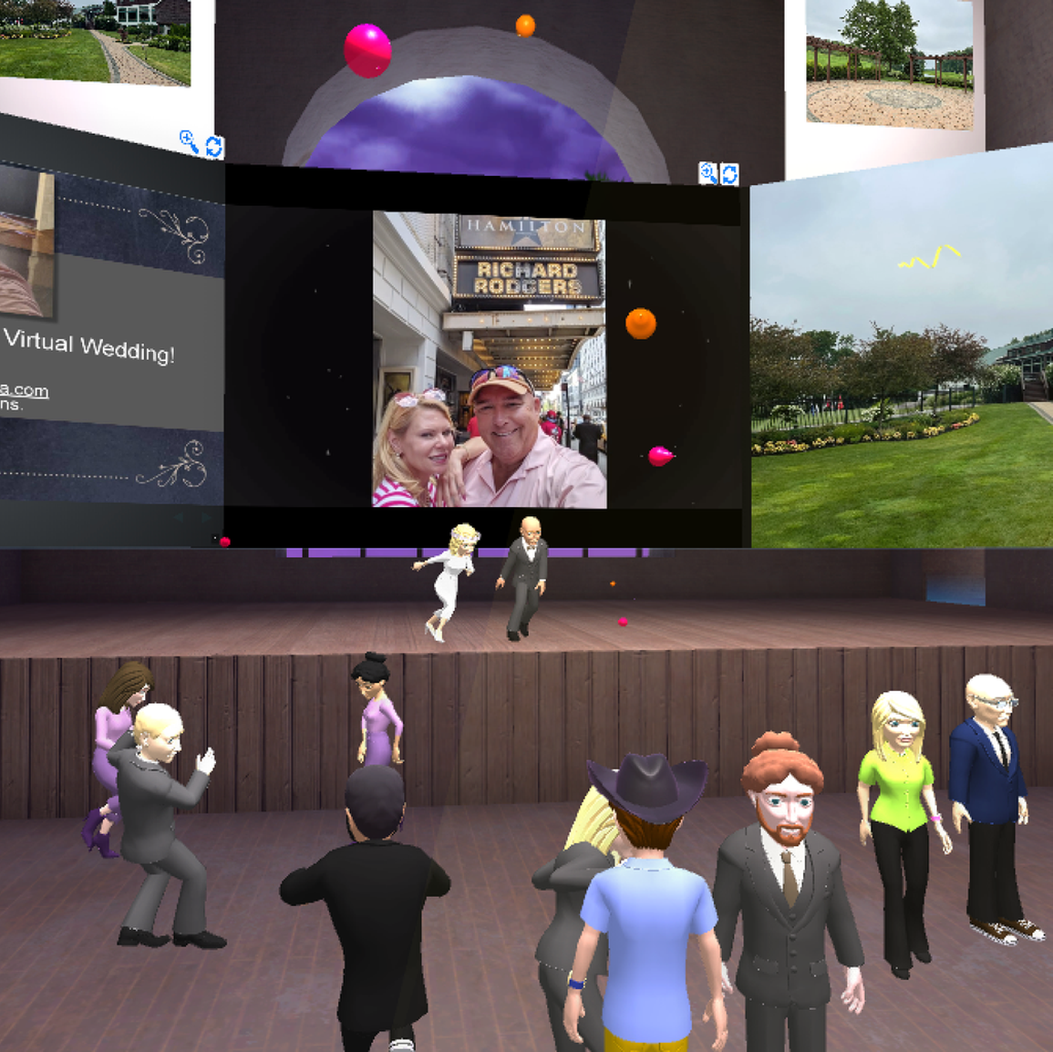Cặp đôi tổ chức đám cưới trong metaverse - 2 Cặp đôi tổ chức đám cưới trong metaverse - 2