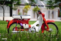 Ngắm chiếc Cub C102 hơn 60 tuổi còn "mới nguyên" ở Sài Gòn