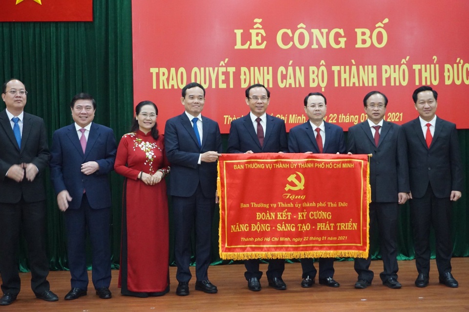 Bí thư Nguyễn Văn Nên: Thành phố Thủ Đức là hình mẫu chính quyền cho TPHCM - 1 Bí thư Nguyễn Văn Nên: Thành phố Thủ Đức là hình mẫu chính quyền cho TPHCM - 1