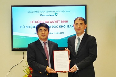 Vietcombank bổ nhiệm phó giám đốc khối bán lẻ