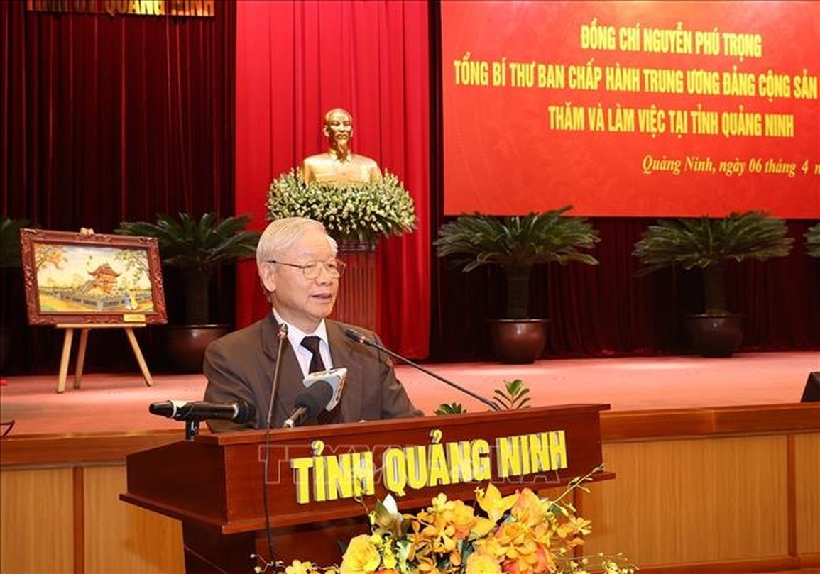 Tổng Bí thư: Quảng Ninh là cực tăng trưởng ở khu vực phía Bắc - 1 Tổng Bí thư: Quảng Ninh là cực tăng trưởng ở khu vực phía Bắc - 1