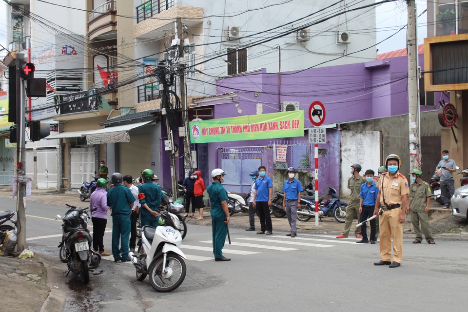 Phong tỏa 1 tuyến đường ở TP Biên Hòa trong 14 ngày - 1 Phong tỏa 1 tuyến đường ở TP Biên Hòa trong 14 ngày - 1