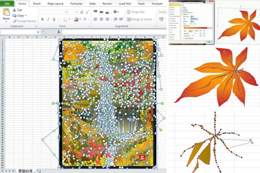 Cụ ông 83 tuổi gây kinh ngạc khi vẽ tranh tuyệt đẹp bằng phần mềm Excel