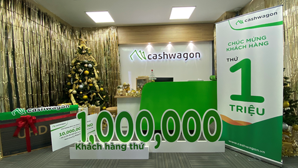 Cashwagon Việt Nam chào đón khách hàng thứ 1.000.000 - 1 Cashwagon Việt Nam chào đón khách hàng thứ 1.000.000 - 1