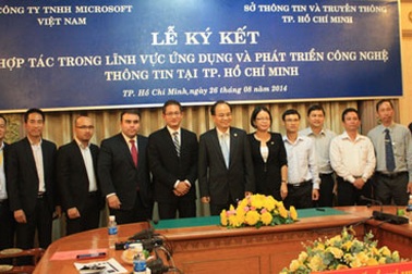 Microsoft tư vấn xây dựng đô thị thông minh cho TPHCM