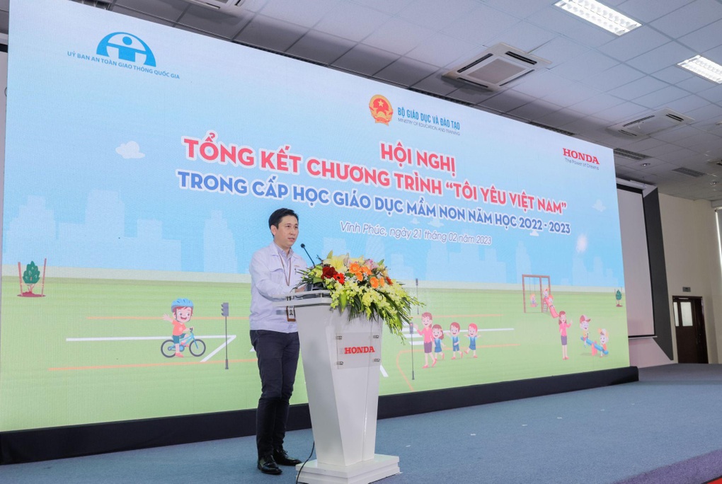 Honda Việt Nam tổng kết chương trình giáo dục an toàn giao thông cấp học mầm non - 3 Honda Việt Nam tổng kết chương trình giáo dục an toàn giao thông cấp học mầm non - 3