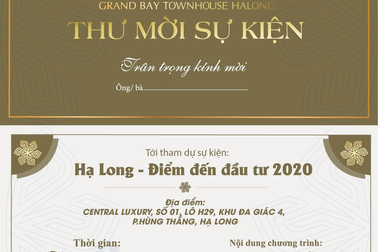 Mở bán đợt 2, Grand Bay Townhouse nhanh chóng thu hút nhiều nhà đầu tư