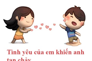 Bộ tranh ngộ nghĩnh định nghĩa về tình yêu