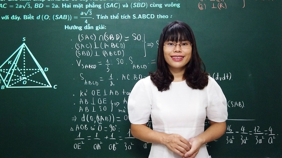 Thi tốt nghiệp THPT môn toán: Chiến thuật đạt điểm tối đa từ thầy cô chuyên toán - 2 Thi tốt nghiệp THPT môn toán: Chiến thuật đạt điểm tối đa từ thầy cô chuyên toán - 2