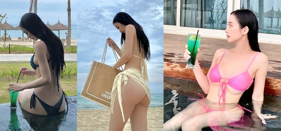 Jun Vũ, Hương Giang, Quỳnh Anh Shyn diện bikini khoe dáng cực kỳ gợi cảm - 1 Jun Vũ, Hương Giang, Quỳnh Anh Shyn diện bikini khoe dáng cực kỳ gợi cảm - 1