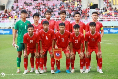U16 Việt Nam thua đậm U16 Trung Quốc ở trận ra quân Peace Cup 2024