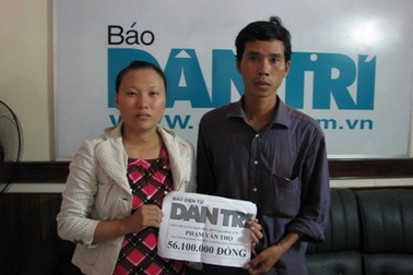 Hơn 56 triệu đồng đến với cháu bé 5 tháng tuổi bị bệnh tim bẩm sinh