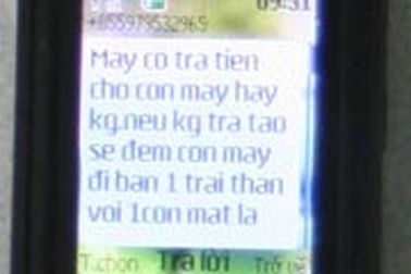 Xin được tháo khớp tống tiền người thân