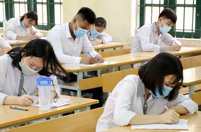Thí sinh thi tốt nghiệp trung học phổ thông. Ảnh minh họa